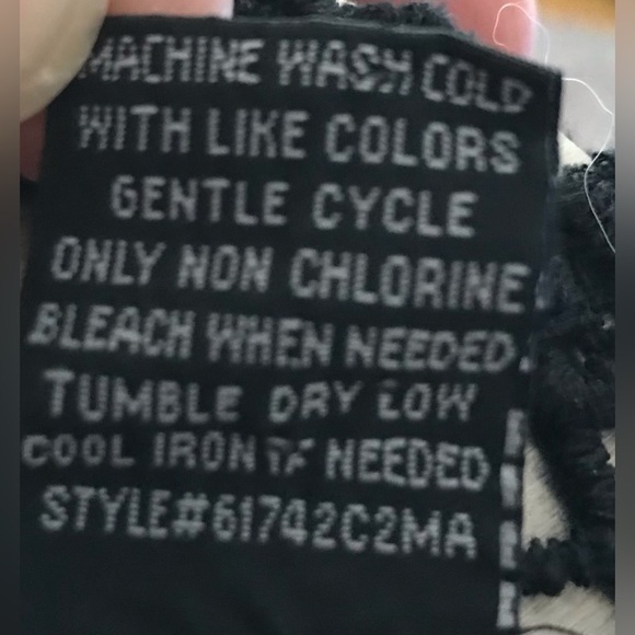 Stoosh Women’s Top Blouse Pullover with Lace Back and front Tie Size M - Picture 5 of 5